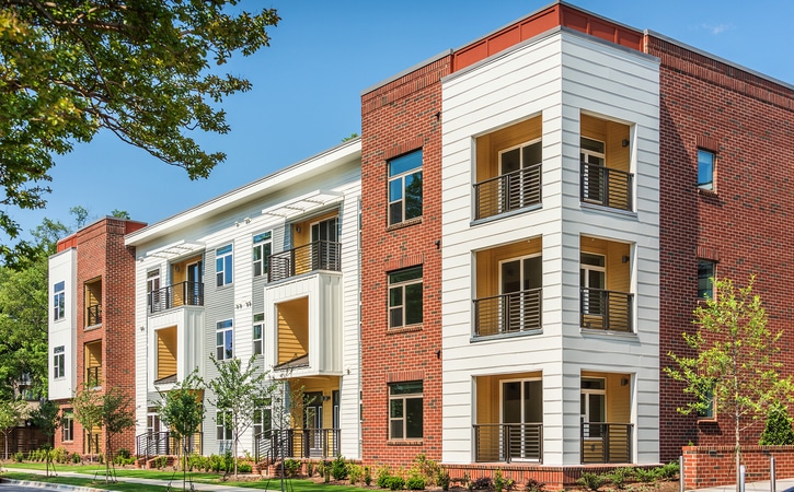 The Edition on Oberlin Raleigh NC Apartment Homes and Townhomes Building Exterior