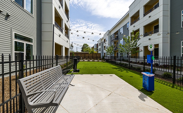 The Edition on Oberlin Raleigh NC Apartments and Townhomes Pet Park